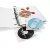 DURABLE 1 capa para CD/DVD FILE perfurável transparente, 10 unid.