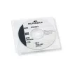 DURABLE 1 capa para CD/DVD FILE perfurável transparente, 10 unid.