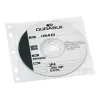 DURABLE 1 capa para CD/DVD FILE perfurável transparente, 10 unid.