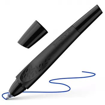 Caneta roller Schneider Breeze corpo preto tinta azul 0,6 mm