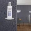 Dispensador de sabão manual RELAXDAYS com base de escoamento 0,5L branco