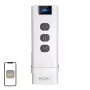 Interruptor de cena sem fios MOES YK2169 ZigBee 3.0, 4 vias, 12 cenas, a pilhas, Branco