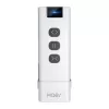 Interruptor de cena sem fios MOES YK2169 ZigBee 3.0, 4 vias, 12 cenas, a pilhas, Branco
