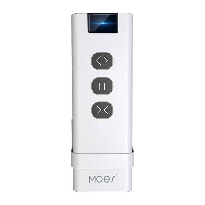 Interruptor de cena sem fios MOES YK2169 ZigBee 3.0, 4 vias, 12 cenas, a pilhas, Branco