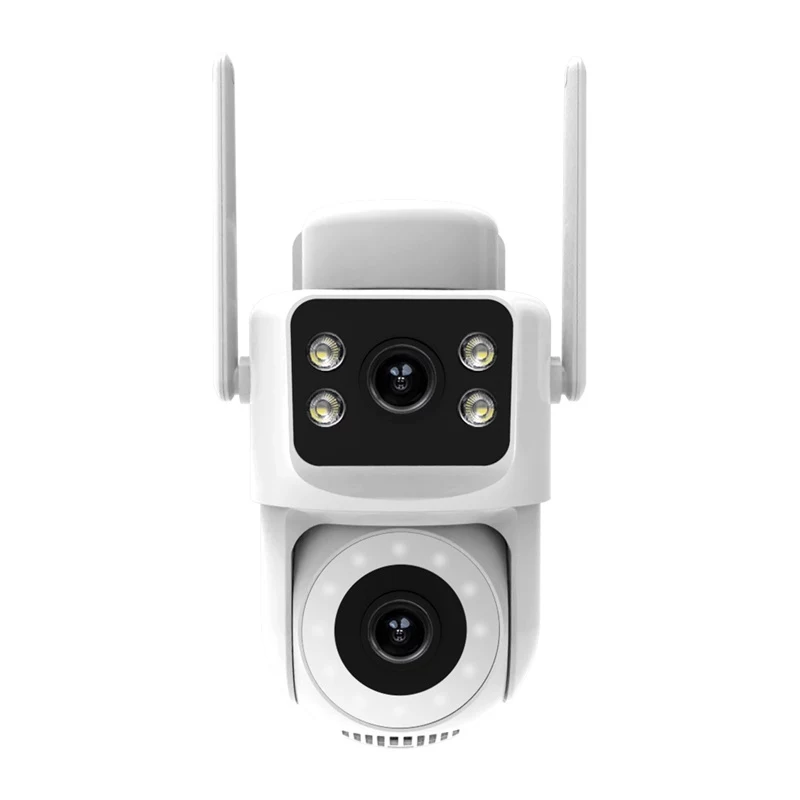 Câmara IP Wi-Fi com lente dupla 8MP MOES WCM-Q29