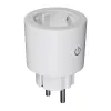 Tomada inteligente MOES MWP-EU16M-WH-MS com medição de energia, 16A, Wi-Fi, Branco