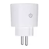 Tomada inteligente MOES MWP-EU16M-WH-MS com medição de energia, 16A, Wi-Fi, Branco
