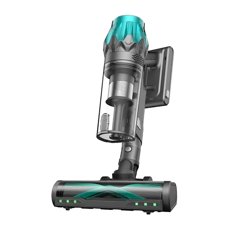 Aspirador vertical com bateria VEXILAR V15 MAX – bateria 40V, 45 min de autonomia, Multi-Cyclonic, escova para pelos de animais