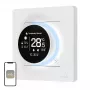 Termostato inteligente ZigBee MOES ZHT-SR-GB-WH-MS para aquecimento elétrico, branco