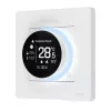 Termostato inteligente ZigBee MOES ZHT-SR-GB-WH-MS para aquecimento elétrico, branco