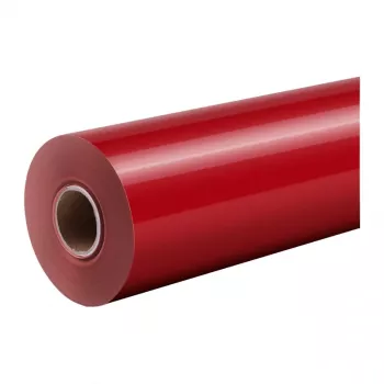 Película de transferência térmica HTVRONT Pure, 30,5 cm x 1,8 m (vermelho)