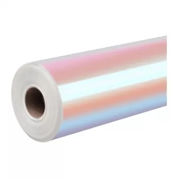Película autocolante holográfica HTVRONT, 30,5 cm x 90 cm (rosa-púrpura)