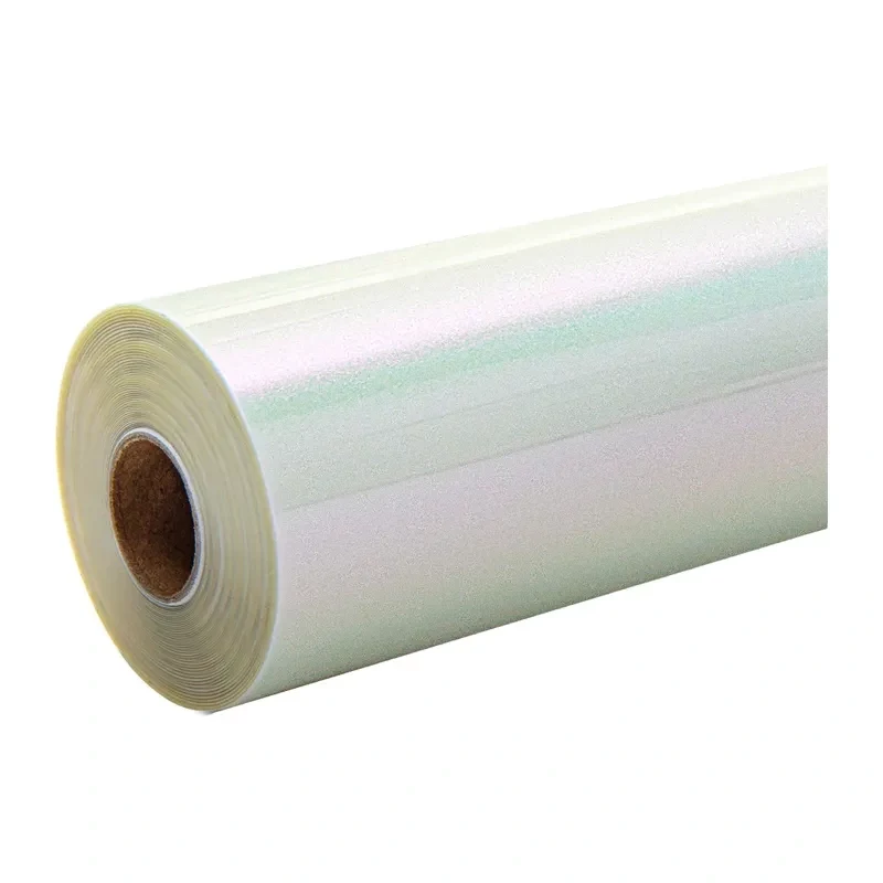 Película de transferência térmica camaleão HTVRONT, 30,5 cm x 90 cm (branco para vermelho)