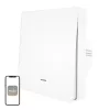 Interruptor de luz ZigBee de 1 canal MOES ZS-B-EU1 (sem neutro, branco)