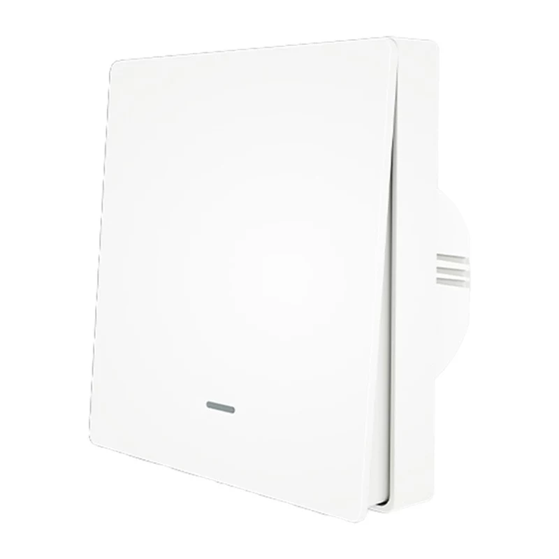 Interruptor de luz ZigBee de 1 canal MOES ZS-B-EU1 (sem neutro, branco)