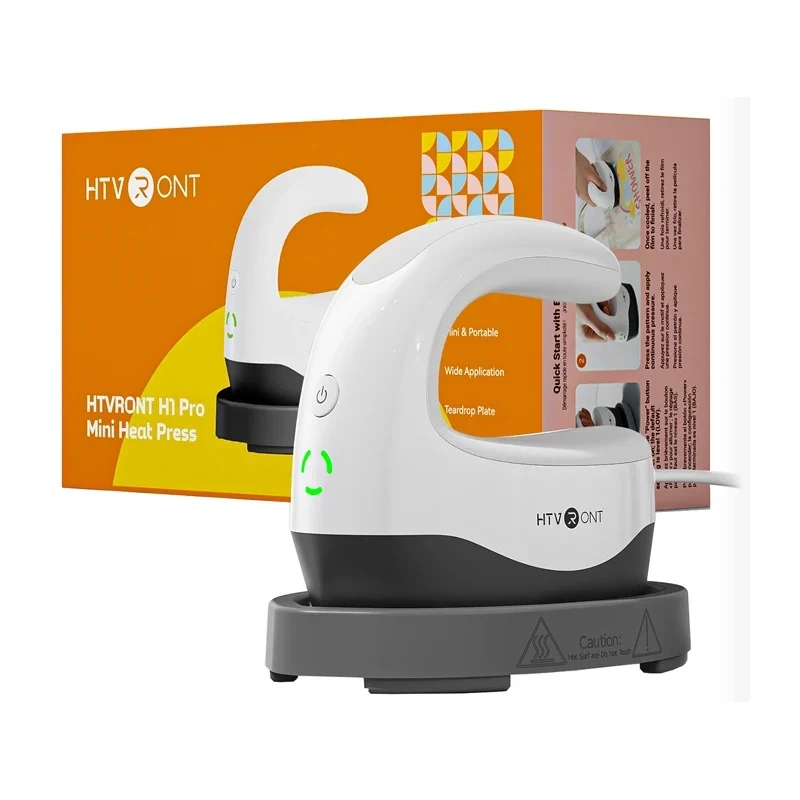 Prensa térmica HTVRONT Mini5 (branco)