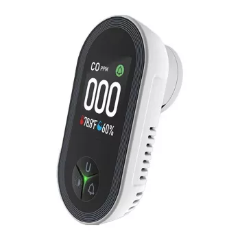 MOES S02-CO Detetor de monóxido de carbono, Zigbee 3.0, ecrã LCD, alarme 85dB