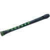 NUVO Recorder+ NURG320BGR Flauta de bisel soprano, dedilhação alemã, preto/verde