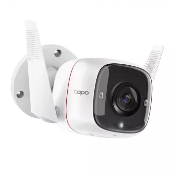 TP-Link Tapo C310 Câmara de vigilância para exterior, 3MP, IP66, visão noturna, áudio bidirecional
