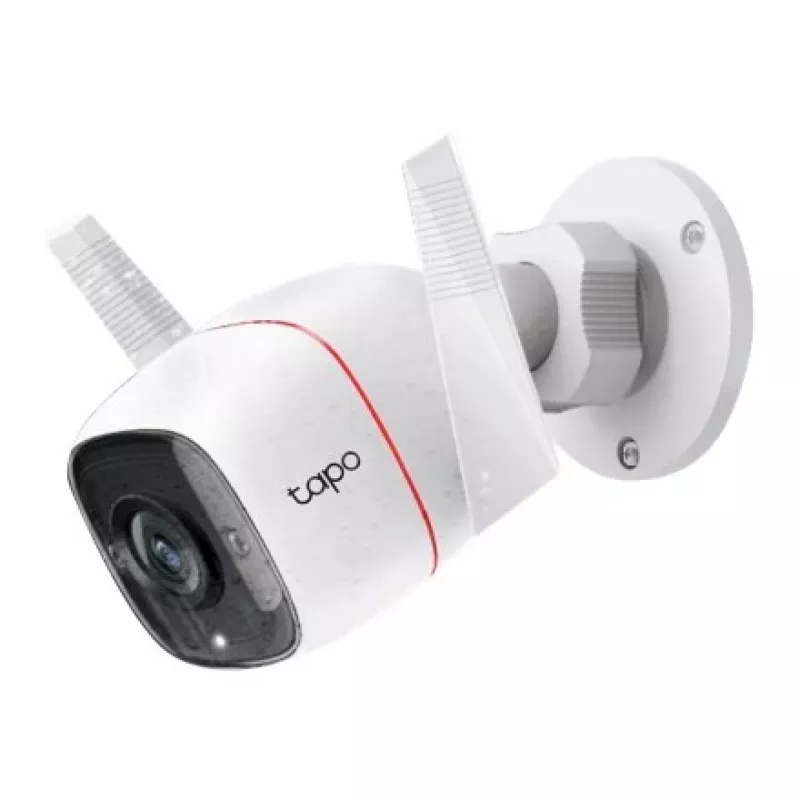 TP-Link Tapo C310 Câmara de vigilância para exterior, 3MP, IP66, visão noturna, áudio bidirecional