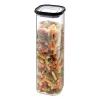GEFU PANTRY Recipiente retangular 2,5 L preto, transparente 1 unid.