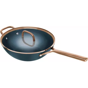 Wok com tampa ZWILLING MILANO 30 cm azul
