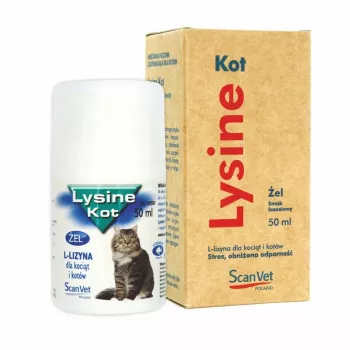 Gel SCANVET contra a queda de pelo em gatos 50 ml