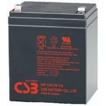 Bateria CSB Battery HR1221WF2 12V 5,3Ah AGM VRLA com terminais F2