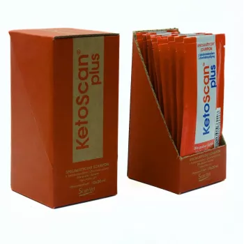 SCANVET KETOSCAN PLUS suplemento alimentar líquido para bovinos, ovinos e caprinos – 10 saquetas x 20 ml