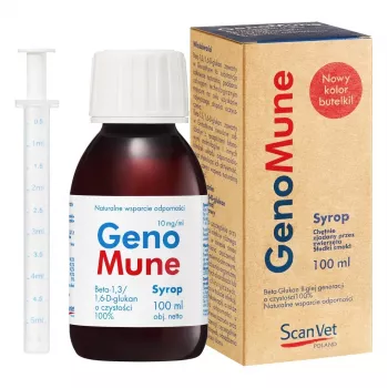 SCANVET GenoMune Suplemento alimentar líquido para cães e gatos, 100 ml