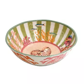 ROSE&TULIPANI Litorale Saladeira grande 36 cm | Melamina design marinho