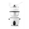 Hyundai HY-RC150 Panela de arroz 1,5L 500W aço inoxidável panela interior antiaderente com função de manutenção de calor