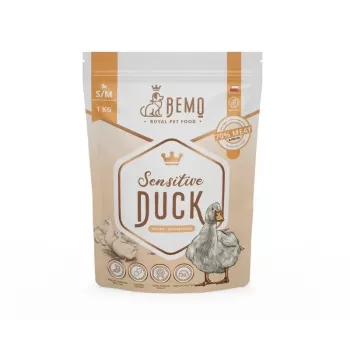 BEMO Sensitive Pato Small/Medium Mono comida seca para cães - 1kg