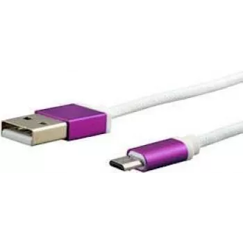 e+p CCS 549 cabo USB 2.0 Micro-USB B para USB A, 1 m, branco