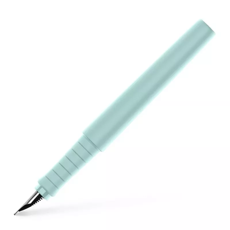FABER-CASTELL Poly Pen caneta de tinta permanente Caribic Blue largo (B) 241010