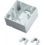 HEINRICH KOPP Kopp Paris moldura de cobertura 1 módulo, branco puro (RAL 9010), termoplástico, brilhante 356313009