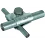 DEHN MV abraçadeira 392050 St/tZn conector universal em cruz e paralelo