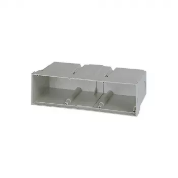 Eaton M22-H6 tampa de caixa para placa de montagem, 6 posições, cinzento (216553)