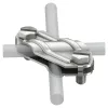 OBO BETTERMANN conector em cruz 250 V4A 8-10mm aço inoxidável proteção contra raios 5312925