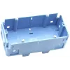 OBO BETTERMANN Rehau signo ZB caixa de aparelhagem BRK GD2 (6133585) caixa de aparelhagem, 2 módulos, branco puro