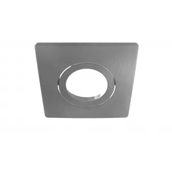 SYNERGY21 LED Morpheus 68 Anel de cobertura quadrado orientável em níquel escovado S21-LED-24V26018