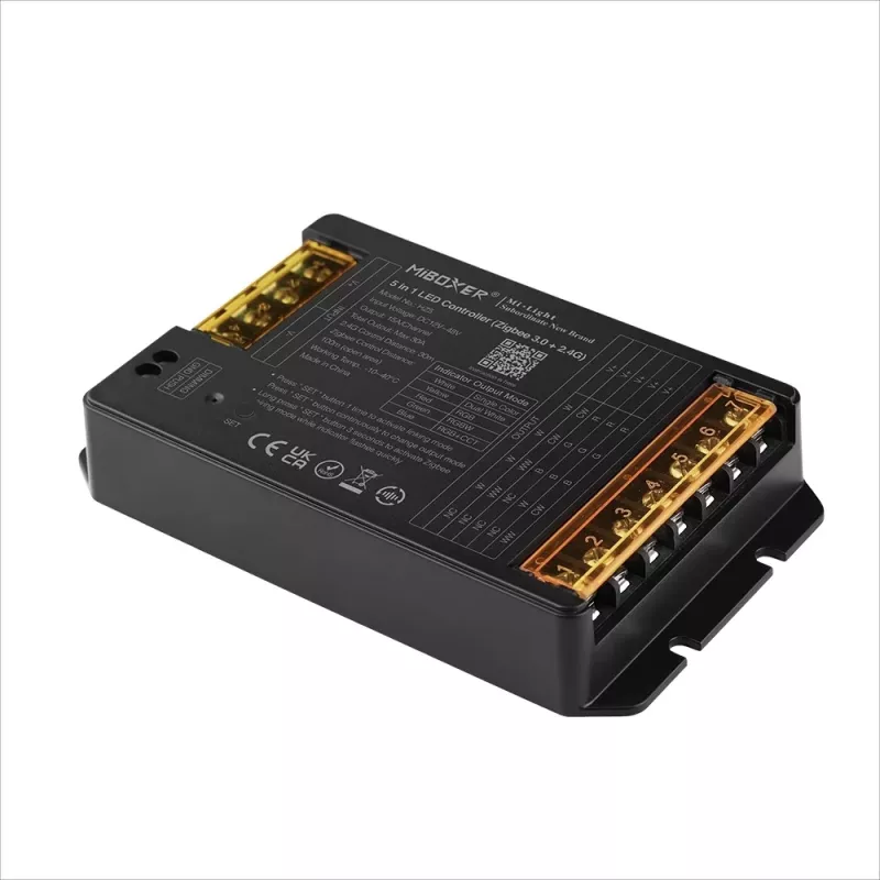 Synergy 21 LED Controlador série HC 5-em-1 DC12-48V Zigbee 3.0+ 2.4G HP 30A MiLight/Miboxer (HZ5)