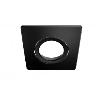 Synergy 21 LED Morpheus 68 Anel de cobertura quadrado orientável, preto S21-LED-24V26016