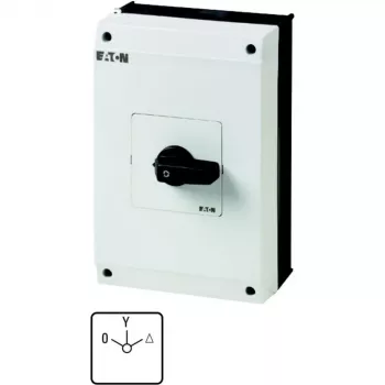 Eaton 207234 T5B-4-8410/I4 Comutador estrela-triângulo em caixa, 63 A, 0-Y-Δ, IP65