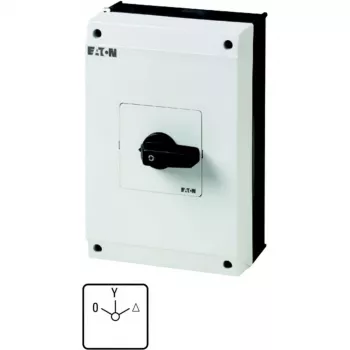 Eaton 207234 T5B-4-8410/I4 Comutador estrela-triângulo em caixa, 63 A, 0-Y-Δ, IP65