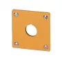 Eaton M22-EY1 Placa de montagem, amarelo, alumínio, IP65, 72 x 72 mm 216542