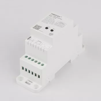 MiBoxer TW2 Controlador LED de calha 2-em-1 para fitas LED monocromáticas e CCT, DC12/24V, WiFi + 2,4GHz RF