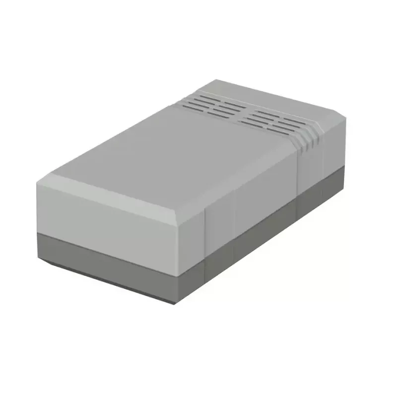 Bopla EG 1240 L Caixa de mesa, 125 x 67 x 40 mm, poliestireno, cinzento claro RAL 7035 32124012