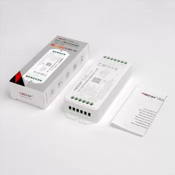 Miboxer PZ2 controlador LED Zigbee 3.0+ 2.4G, CCT/dimmer 2 em 1, DC 12-48V, 20A