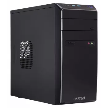 Captiva PC Business/Office I10-0569 (Intel Core Ultra 7 265, 16GB RAM, 250GB SSD + 4TB HDD, Wi-Fi, sem sistema operativo)